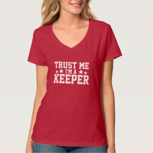 Camiseta Confie que eu mim é um depositário