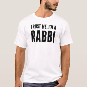Camiseta Confie que eu mim é um rabino