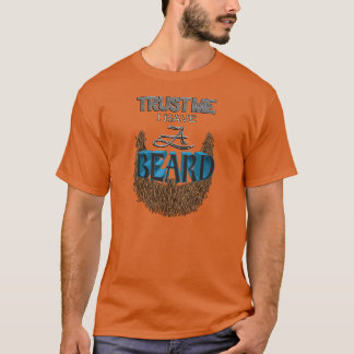 Camiseta Confie que eu mim tem uma barba (barba de Brown)