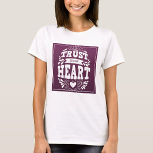 Camiseta Confie seu coração