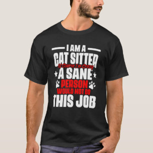 Camiseta Configuração de Animal Humor Para um Cuidador de G