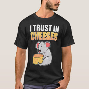 Camiseta Confio Em Queijo E Rato De Mouse