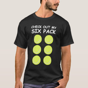 Camiseta Confira Meu Abdômen Tanquinho - Bolas de Tênis
