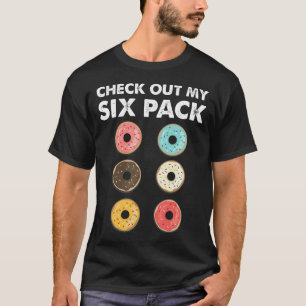 Camiseta Confira Meu Abdômen Tanquinho Funny Doughnut Fitne
