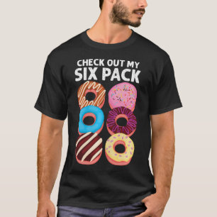 Camiseta Confira Meu Donut de Seis Pacotes de Treino de Aca