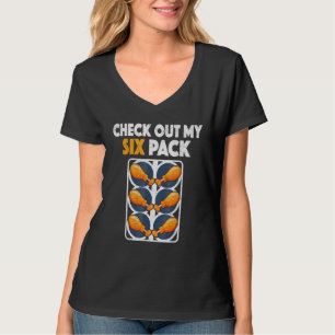 Camiseta Confira Meu Frango Frito Empanado Seis Em Paca