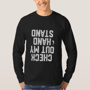 Camiseta Confira Minha Coluna De Mão Meninas Dão Um Gymno E