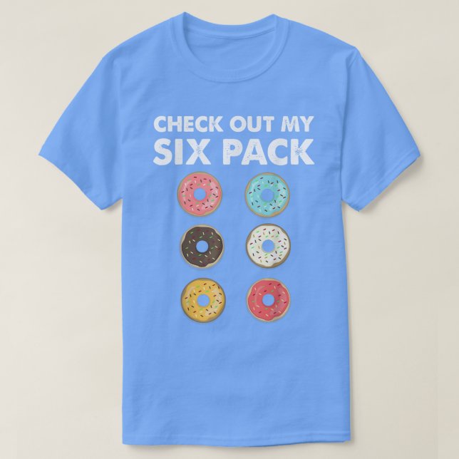 Camiseta Confira O Meu Presente De Gim Engraçado Do Si Pack (Frente do Design)