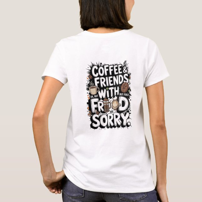 Camiseta Confissões de Cafeína (Verso)
