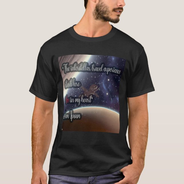 Camiseta Conflito no Planeta Duna (Frente)