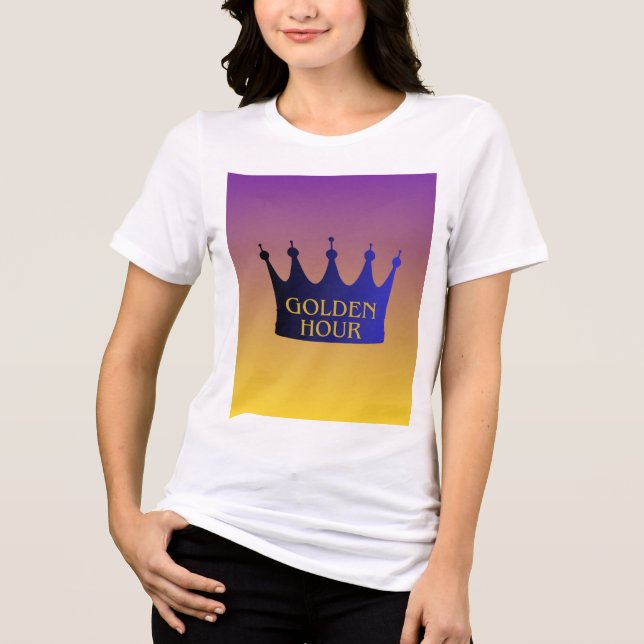 Camiseta confortável para uso casual (Frente)