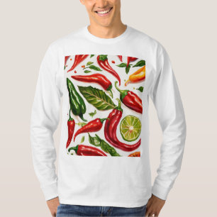 Camiseta Conforto clássico: T-Shirts de algodão, de uso mas