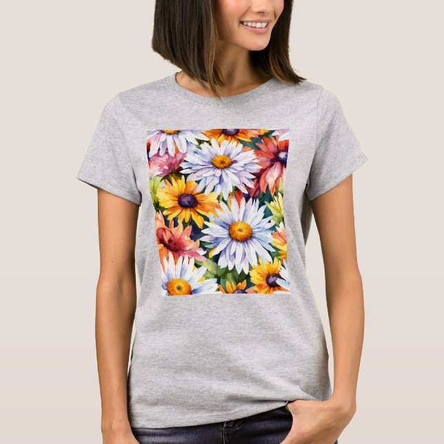 Camiseta Conforto e estilo: Camisa-T básica feminina (Frente)