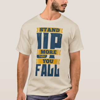 Camiseta "Conforto Suave, Palavras Fortes: Citação Motivaci