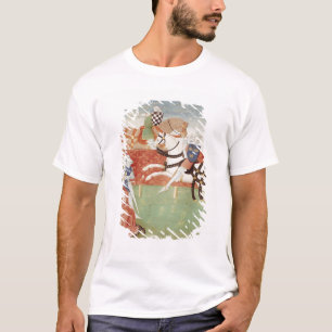 Camiseta Confrontação de dois cavaleiros antes do rei