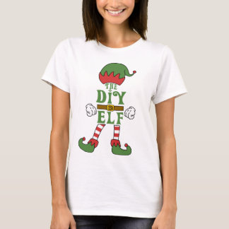 Camiseta Confrontos da Família de Natal do Diy Elf