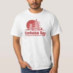 Camiseta Confúcio Diga