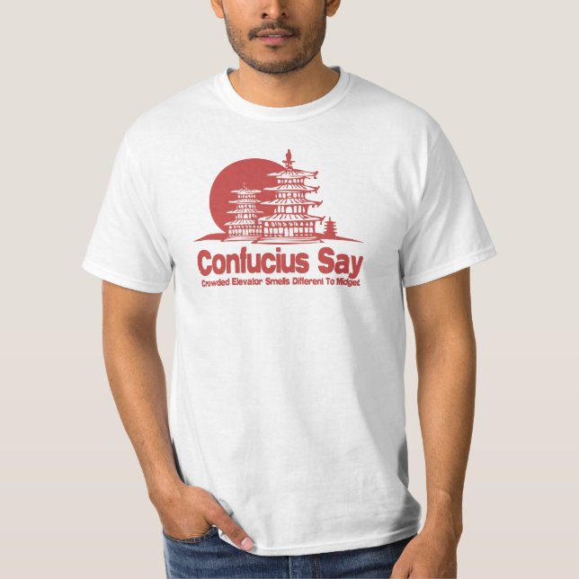 Camiseta Confúcio Diga (Frente)
