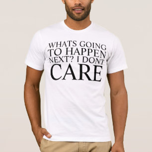 Camiseta confusão/apatia