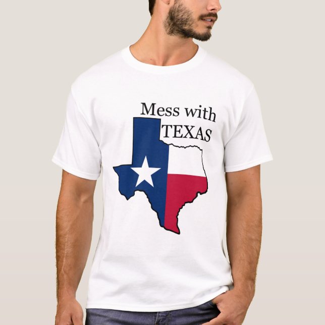 Camiseta Confusão com Texas (Frente)