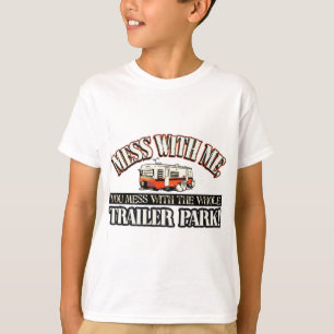 Camiseta Confusão comigo que você suja com o parque de