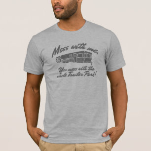 Camiseta Confusão comigo você confusão com o parque de