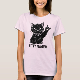 Camiseta Confusão de Gatinho