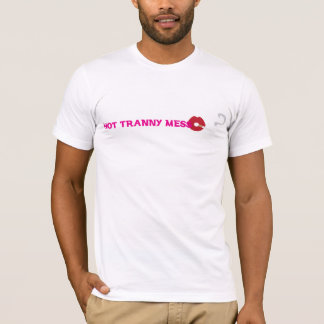 Camiseta Confusão quente de Tranny
