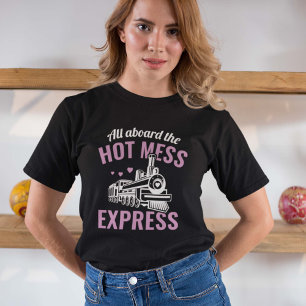 Camiseta Confusão quente expressa