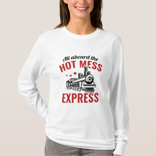 Camiseta Confusão quente expressa