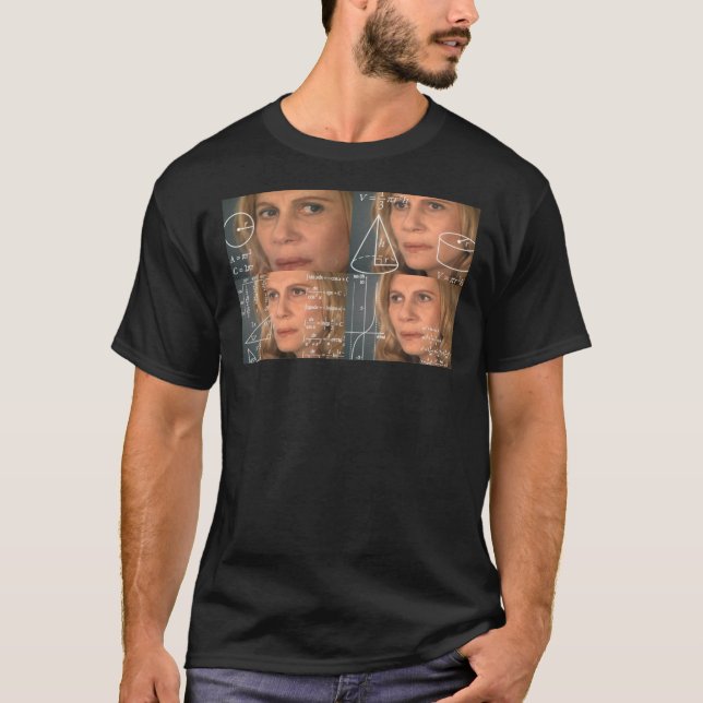Camiseta Confused Math Lady   (Frente)