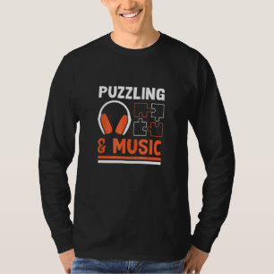 Camiseta Confuso E Notas Musicais Clave Músico Piano