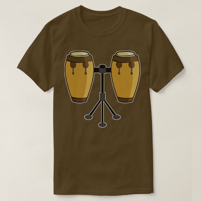 Camiseta Conga Drums (Frente do Design)