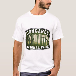 Camiseta Congaree Floresta de Madeira de Pântano da Caroli
