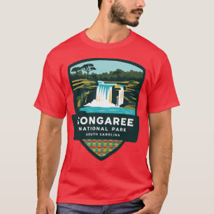 Camiseta Congaree National Park Waterfall