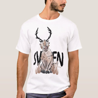 Camiseta Congelado 2 - Sven Watercolor
