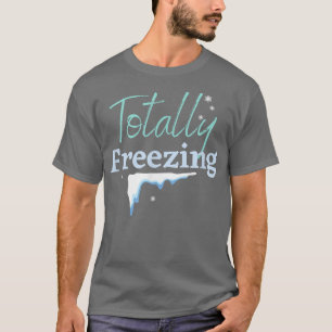 CAMISETA CONGELANDO, WINTER WONDERLAND, NEVE FRIO DE GELO