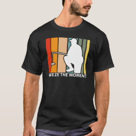 Camiseta Congelar o momento | Pesca Do Gelo