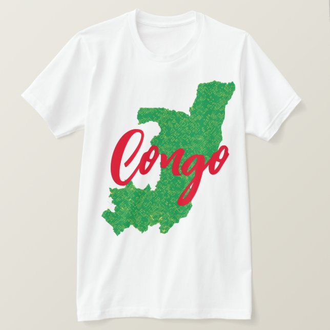 Camiseta Congo (Frente do Design)