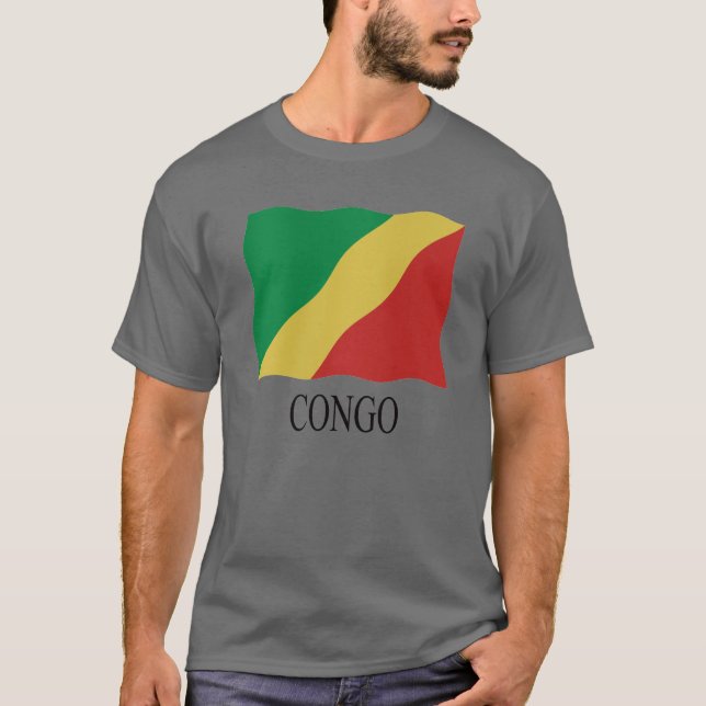 Camiseta Congo Flag (Frente)