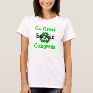 Camiseta Congresso do reciclar