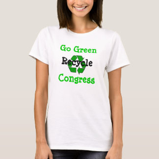 Camiseta Congresso do reciclar