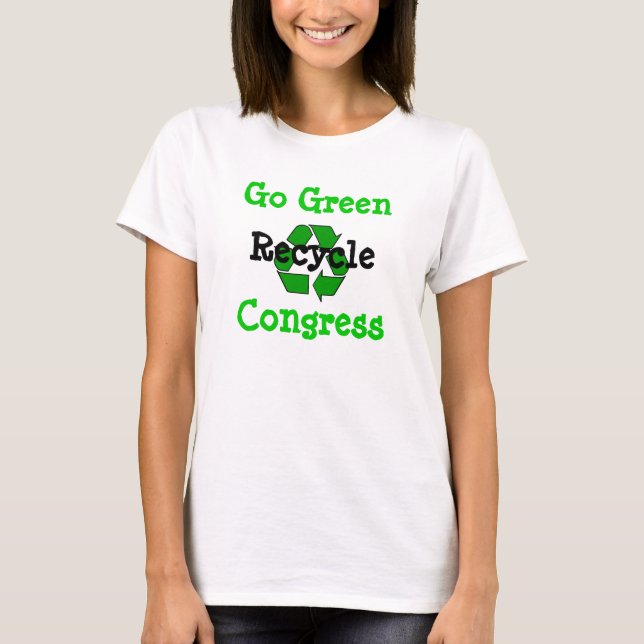 Camiseta Congresso do reciclar (Frente)