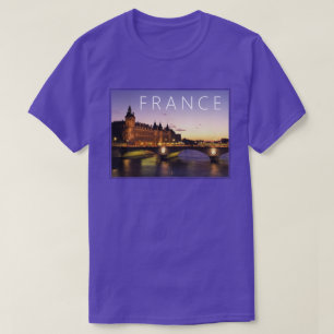 Camiseta Congresso no Rio Sena Paris, França