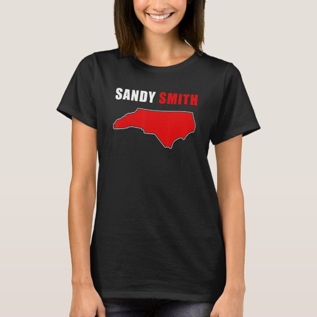 Camiseta Congresso Sandy Smith da Carolina do Norte EUA (Frente)