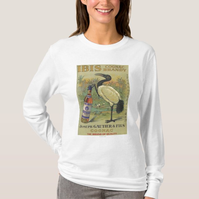 Camiseta Conhaque dos íbis - Joseph Gautier & Promo de Fils (Frente)