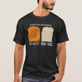 Camiseta Conheça A Diferença Toast Raw Toast 1