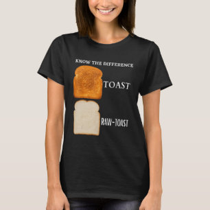 Camiseta Conheça A Diferença Toast Raw Toast 5