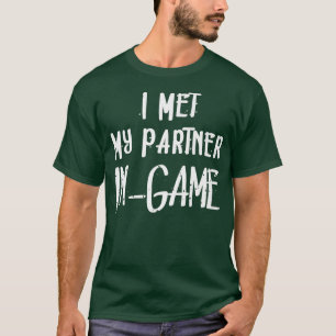 Camiseta Conheça as Relações dos Jogadores de Vídeo do Meu