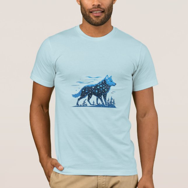 Camiseta Conheça Kona, o Lobo Sussurro (Frente)